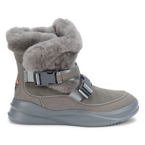 Pajar Gray Shearling Winter Boots